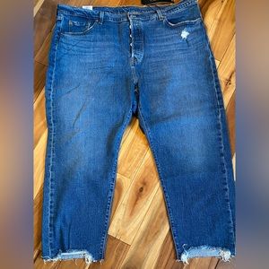 Cropped Levi jeans